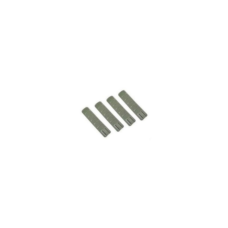 ELEMENT 4 X CUBRE RAIL VERDE