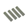 ELEMENT 4 X CUBRE RAIL VERDE