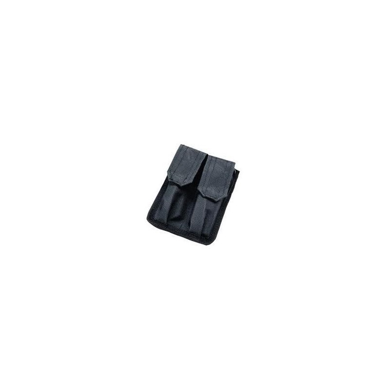PORTACARGADOR DOBLE PISTOLA NEGRO