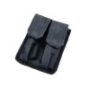 PORTACARGADOR DOBLE PISTOLA NEGRO