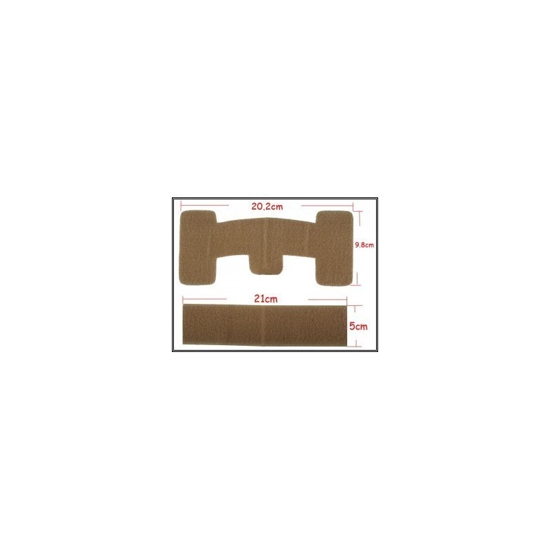 VELCRO ADHESIVO TAN-L PARA CASCO