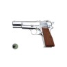 WE BROWNING 1943 HI POWER SILVER