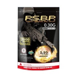 G&G Perfect BB 0.30g 2000 Bolas / bag (GRAY) GRIS