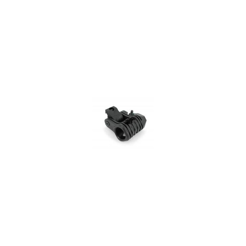 Anilla de linterna ajustable QD Negra PARA RIS