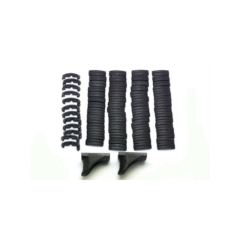 SET CUBRE RIS LaRue 72Pcs NEGRO