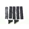 SET CUBRE RIS LaRue 72Pcs NEGRO