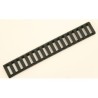 Cubre Rail LADDER TYPE NEGRO