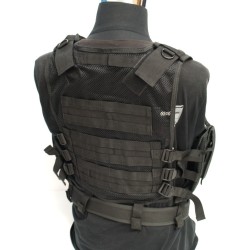 Chaleco táctico USMC CQB negro B
