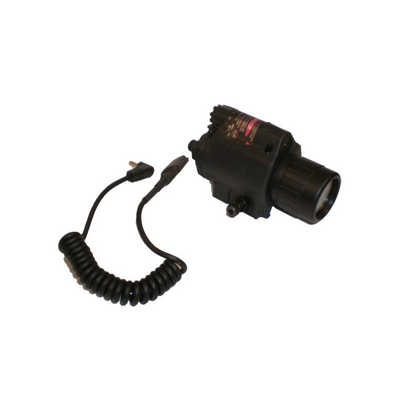 LINTERNA LASER Y ADAPTADOR LED 3 W SUMINISTROS AIRSOFT