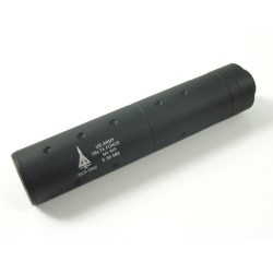 Silenciador mediano DELTA Negro SUMINISTROS AIRSOFT