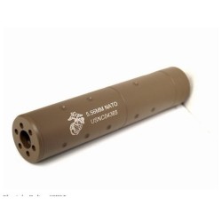 Silenciador mediano USMC Tan SUMINISTROS AIRSOFT