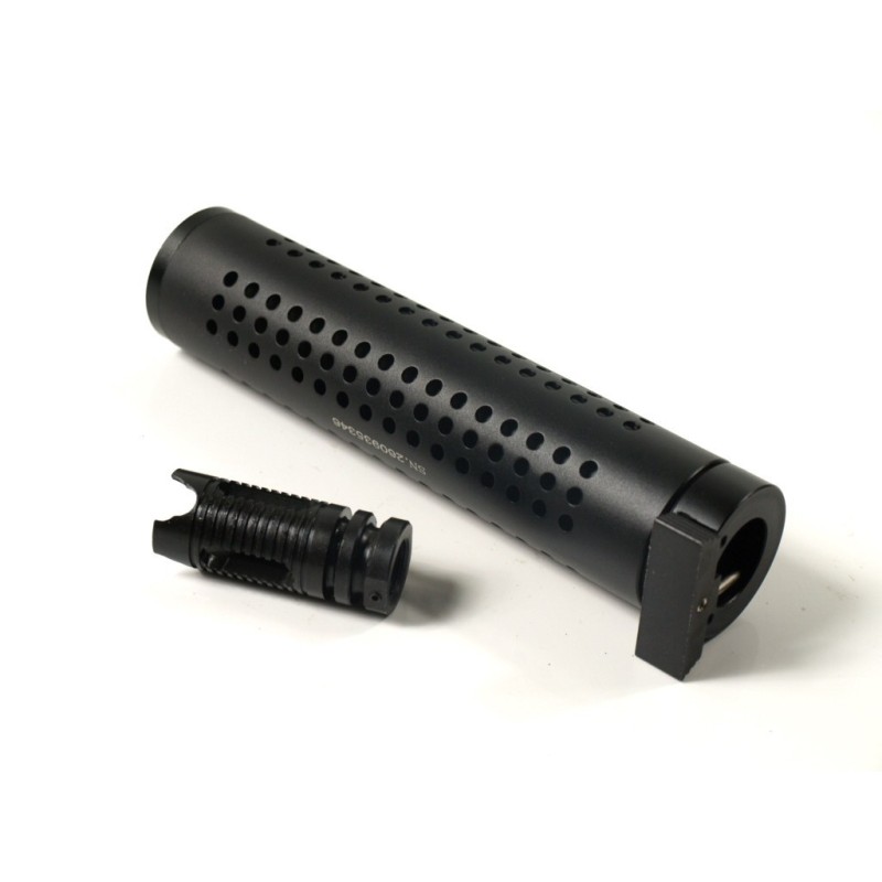 Silenciador QD con bocacha MEDIANO SUMINISTROS AIRSOFT