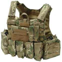 Chaleco táctico C.I.R.A.S. estilo Multicam A