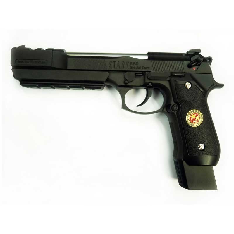 WE SAMURAI EDGE S.T.A.R.S M92/S.E. STD. B. BURTON MODEL GAS BLOWBACK