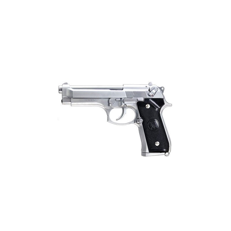 KJW BERETTA 92 KM9 METAL GAS BLOWBACK SILVER