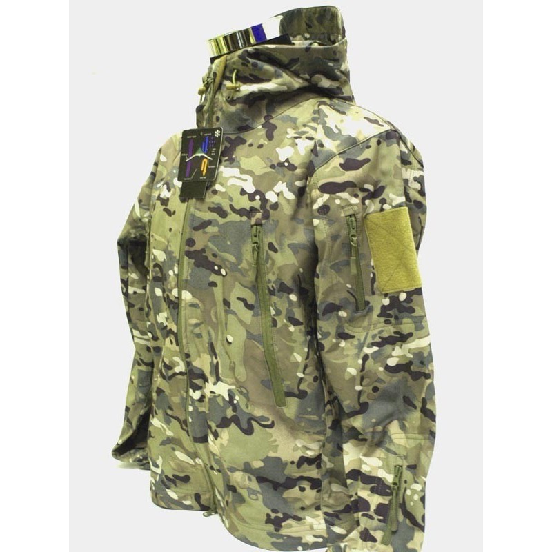 Shark Skin SoftShell estilo Multicam XL