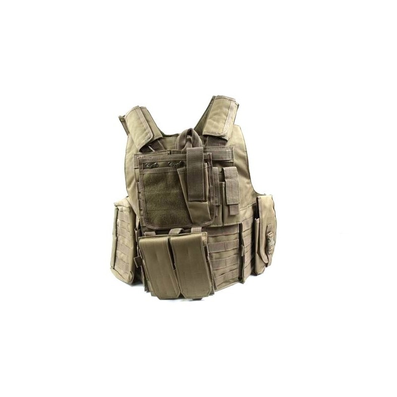 Chaleco táctico C.I.R.A.S. TAN