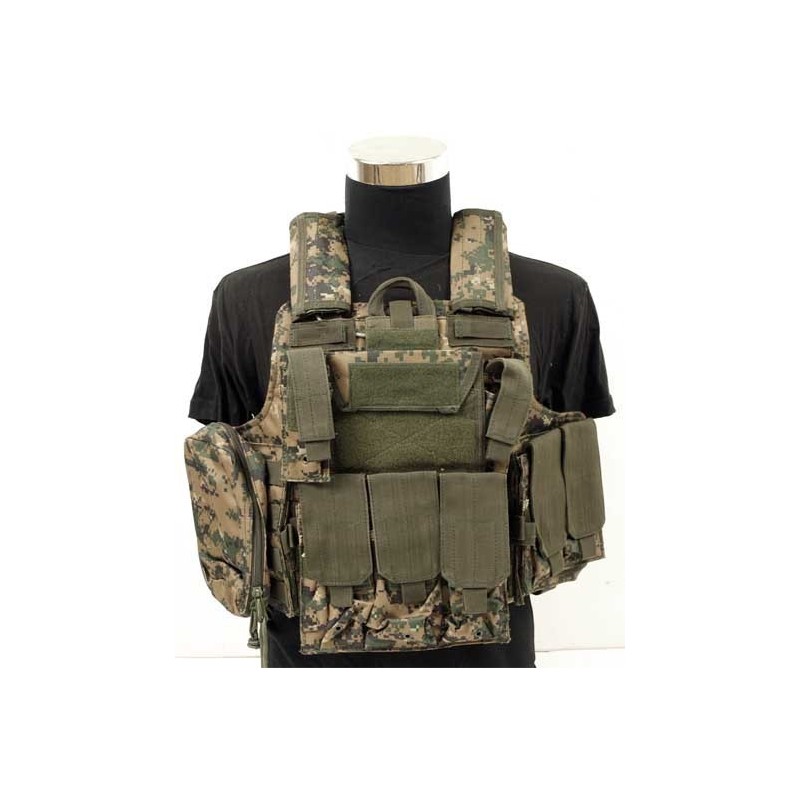 Chaleco táctico C.I.R.A.S Marpat Woodland