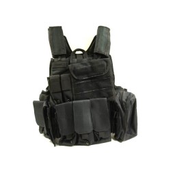 Chaleco táctico C.I.R.A.S. negro