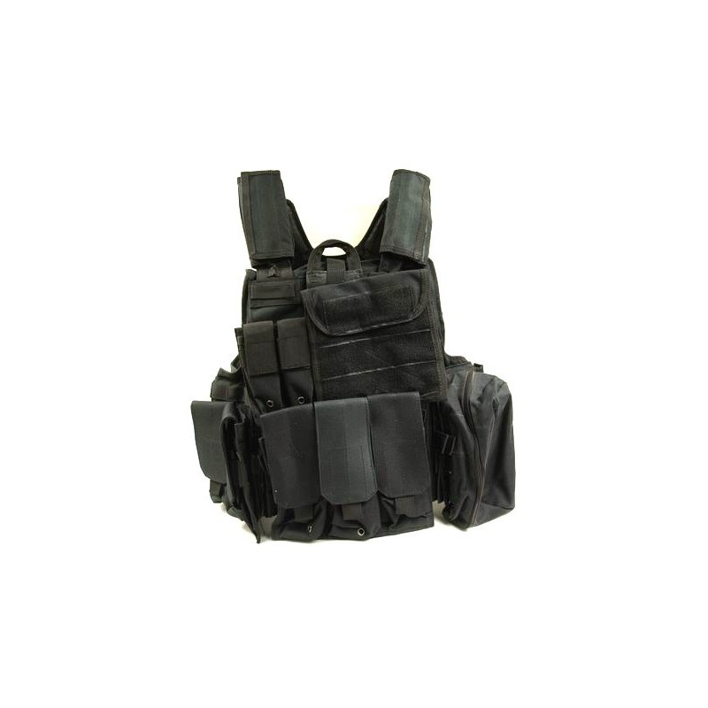 Chaleco táctico C.I.R.A.S. negro