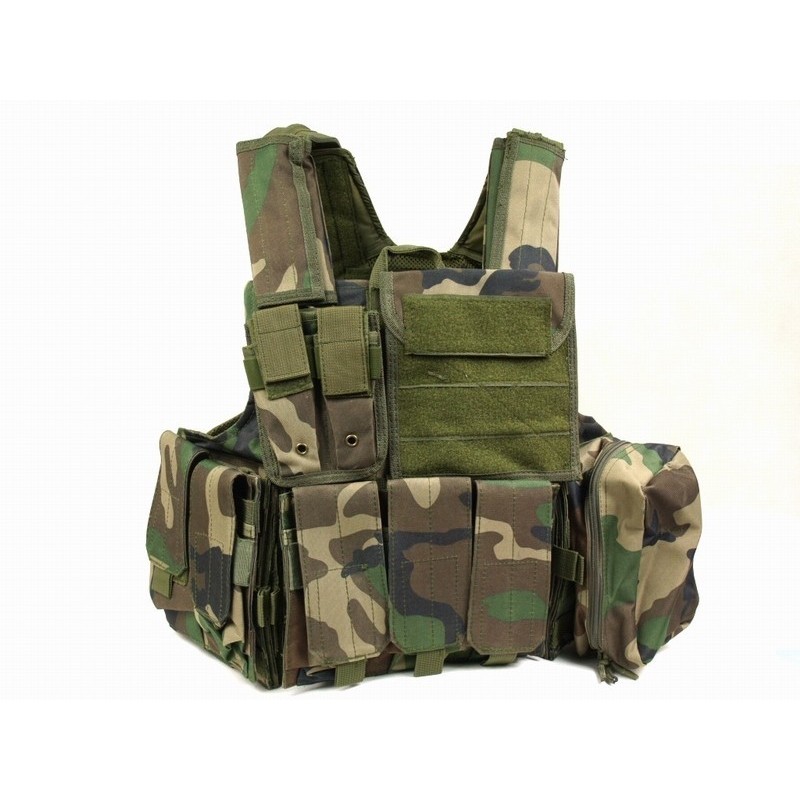 Chaleco táctico C.I.R.A.S. Woodland