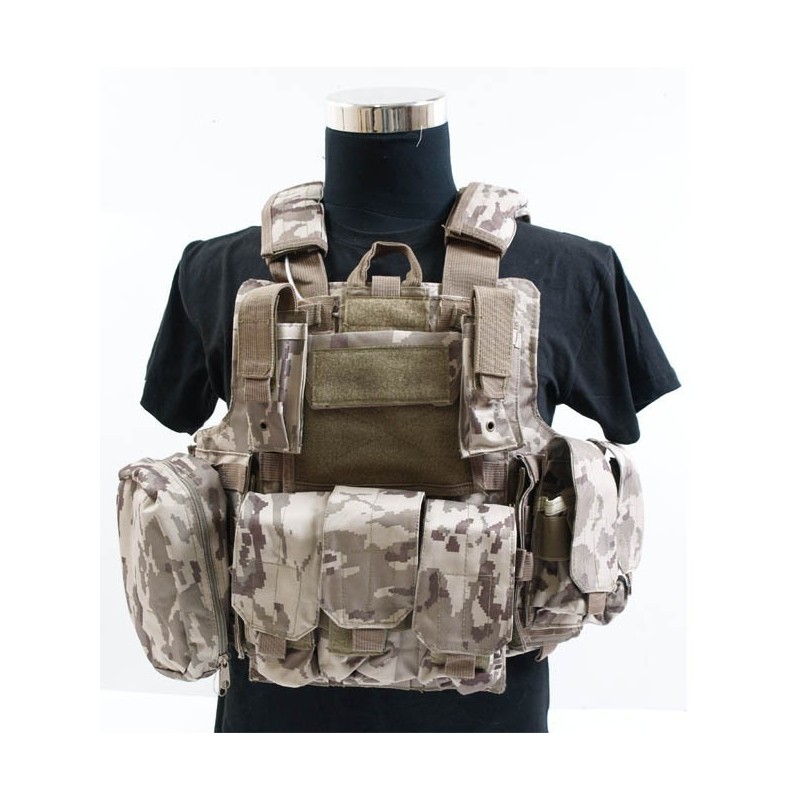 Chaleco táctico C.I.R.A.S Estilo Arido Español