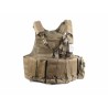 Chaleco táctico C.I.R.A.S. DELUXE TAN