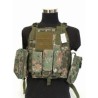 Chaleco Plate carrier Marpat Woodland