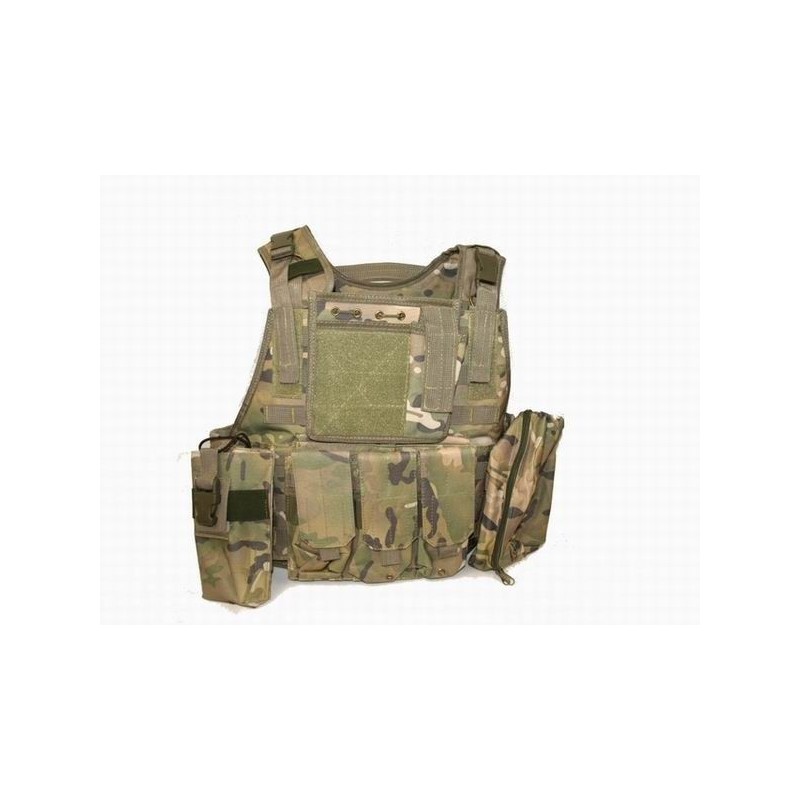 Chaleco Plate carrier estilo multicam