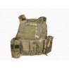 Chaleco Plate carrier estilo multicam
