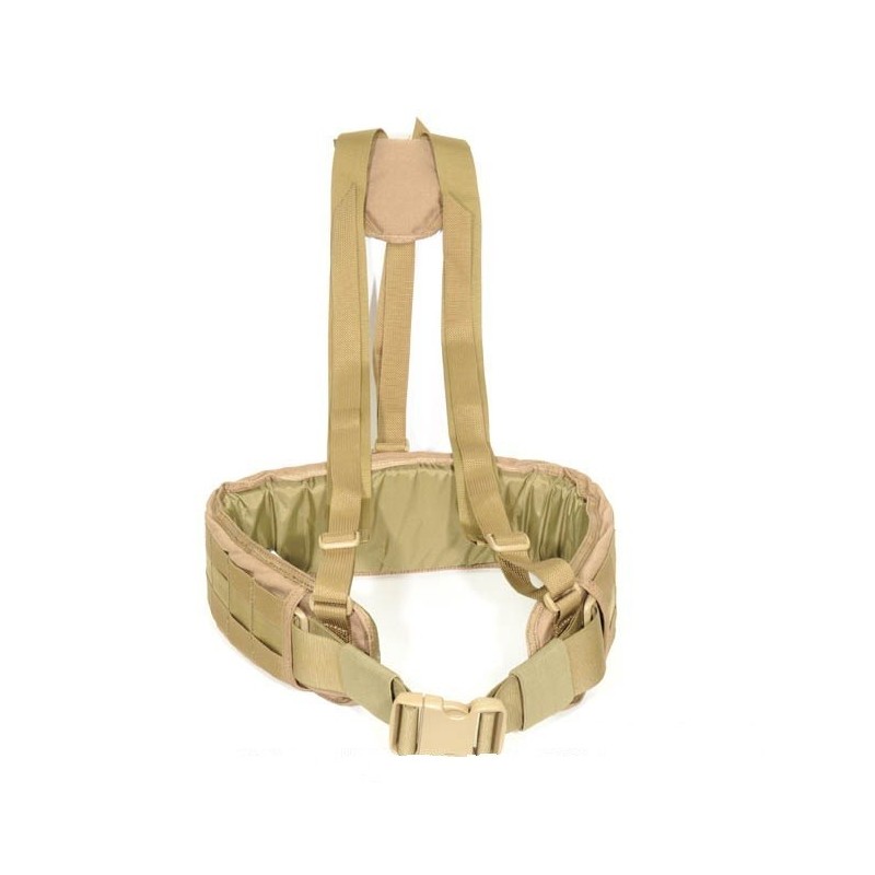 ceñidor molle con tirantes tan