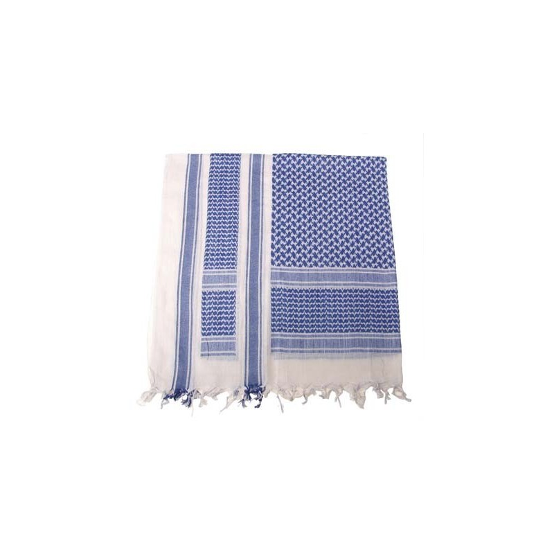 Pañuelo palestino azul-blanco