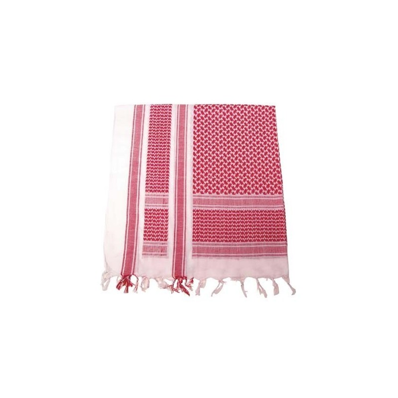 Pañuelo palestino rojo-blanco