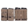 PORTACARGADOR DOBLE ABIERTO A-TACS SUMINISTROS AIRSOFT