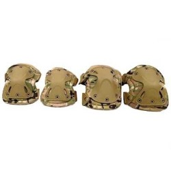 Coderas y rodilleras XTAKK Transformer estilo multicam