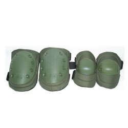 Coderas y rodilleras OD suministros airsoft