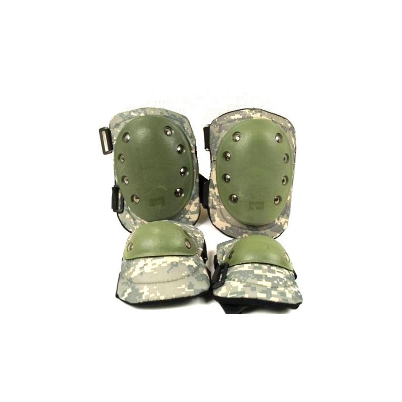 Coderas y rodilleras ACU suministros airsoft