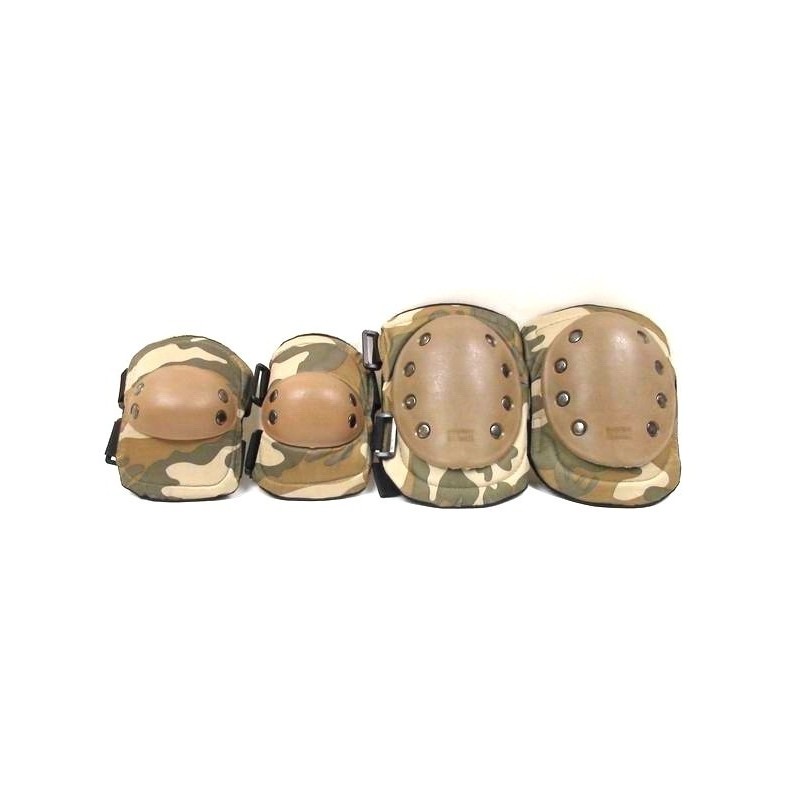 Coderas y rodilleras woodland suministros airsoft