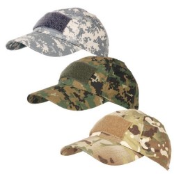 Gorra táctica con velcro multicam