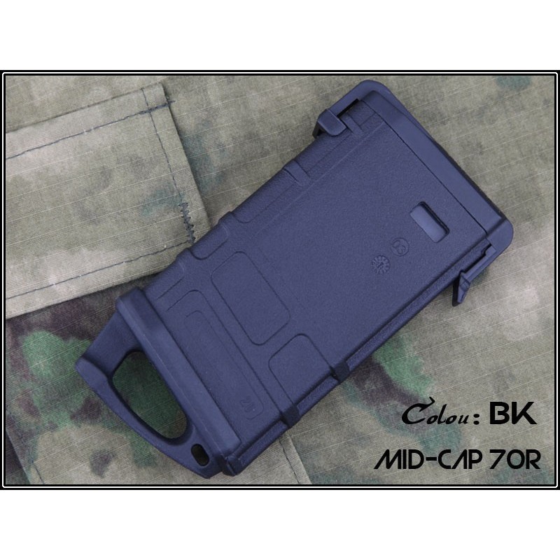 Cargador estilo PM 70rd Negro SUMINISTROS AIRSOFT