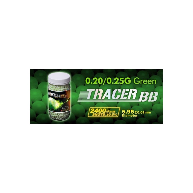 BOLAS TRAZADORAS G&G 0.25G