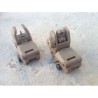 Mira plegable Tan SUMINISTROS AIRSOFT