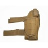 Pistolera tornado para pierna tan SUMINISTROS AIRSOFT