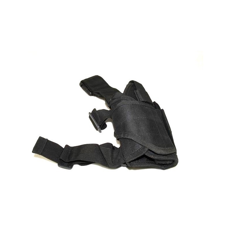 Pistolera tornado para pierna Negro SUMINTROS AIRSOFT