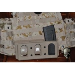 PORTA CARGADOR M4 G TMC KG Inner Pouch For 6094 Vest ( Khaki )