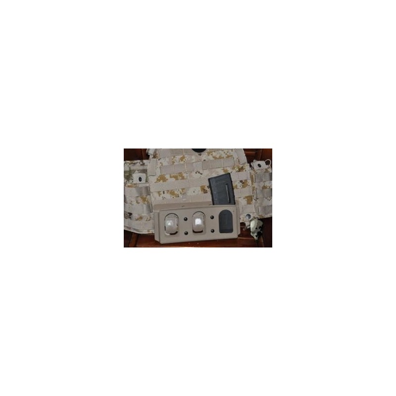 PORTA CARGADOR M4 G TMC KG Inner Pouch For 6094 Vest ( Khaki )