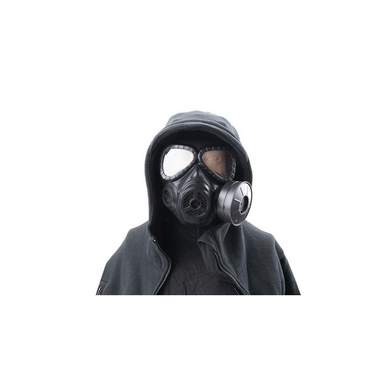 FMA MASCARA DE GAS CON VENTILADOR BK