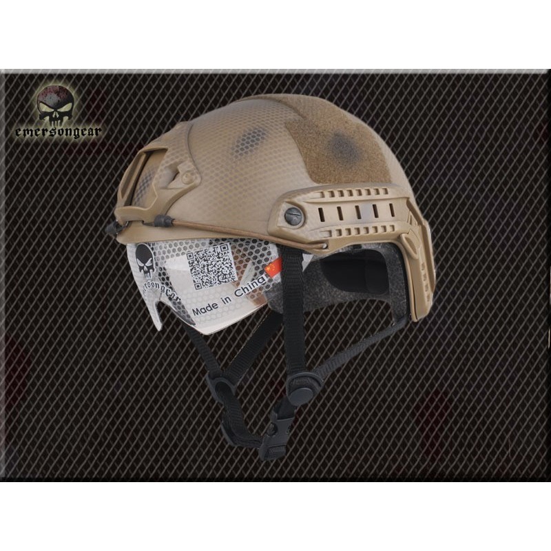 Casco Fast MH NAVY SEAL con Pantalla Emerson