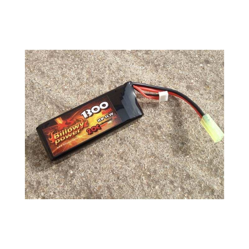 BP 11.1v 1300mah 20c mini largo