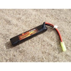 BP 7.4v 1100mah 15c tubo